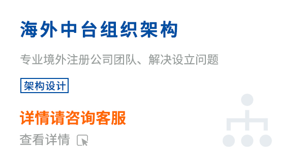 ?海外中臺組織架構